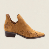 Botas Mer Tacón Bajo Stars Ante Cuero