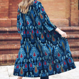 Chaqueta Terciopelo Bordado Ikat Verde Agua