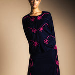 Chaqueta Arlia Azul Marino-The Nook Store