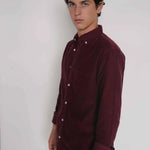 Camisa Micropana 1 Bolsillo Granate The Nook Store