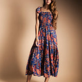 Vestido Puka Azul Vest47-The Nook Store