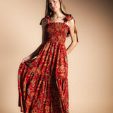 Vestido Puka Rojo Vest48-The Nook Store