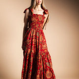 Vestido Puka Rojo Vest48-The Nook Store