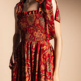 Vestido Puka Rojo Vest48-The Nook Store