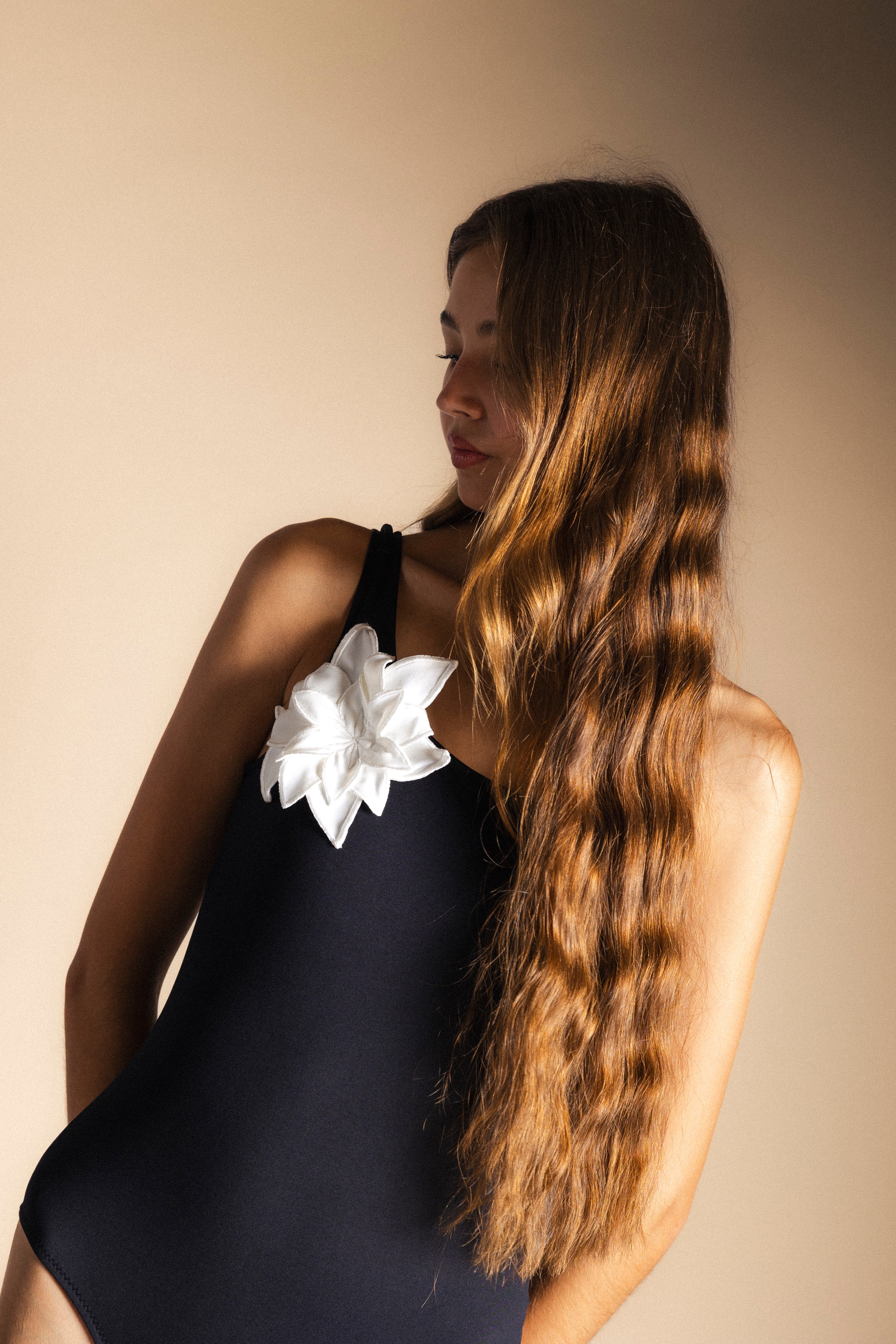 Bañador Fleur Negro/Blanco-The Nook Store