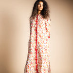 Vestido Saona Blanco Flores Multicolor VEST45-The Nook Store