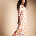 Vestido Saona Blanco Flores Multicolor VEST45-The Nook Store