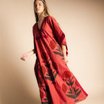 Kaftán Suhana Rojo KAF11-The Nook Store