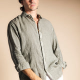 Camisa Lino Sin Bolsillos 938