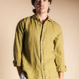 Camisa Lino Sin Bolsillos C47