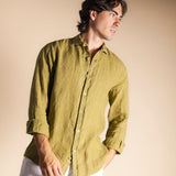 Camisa Lino Sin Bolsillos C47