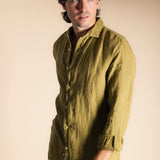 Camisa Lino Sin Bolsillos C47