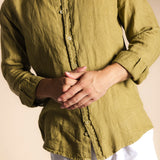 Camisa Lino Sin Bolsillos C47