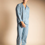 Pijama Algodón Rayas 09