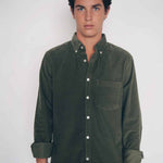 Camisa Micropana 1 Bolsillo Verde Cacería The Nook Store