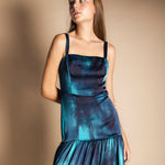 Vestido Tula Tie Dye Azul Vest56-The Nook Store
