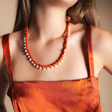 Collar Corales y Perlas Co72-The Nook Store