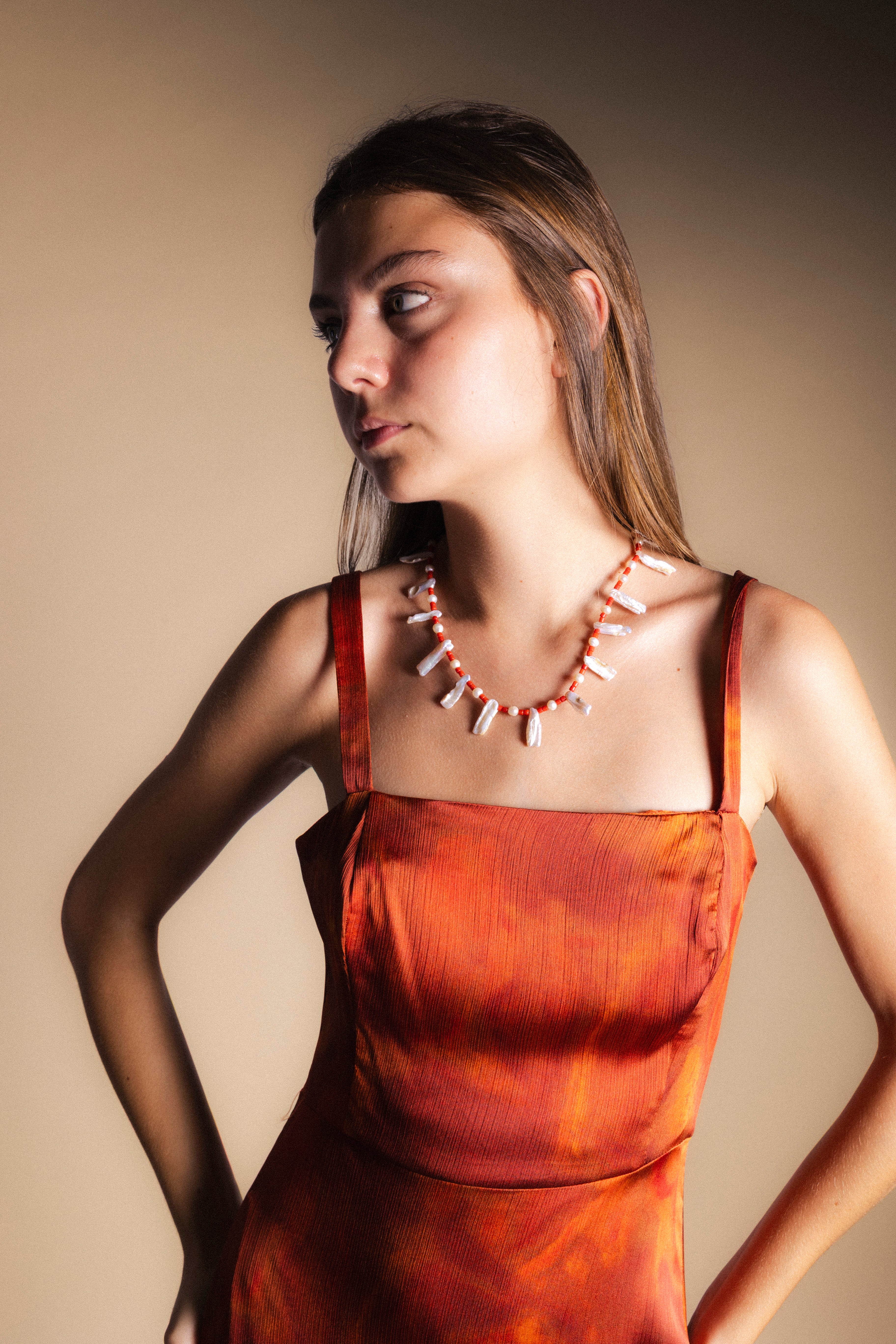 Collar Nácar y Corales Co71-The Nook Store