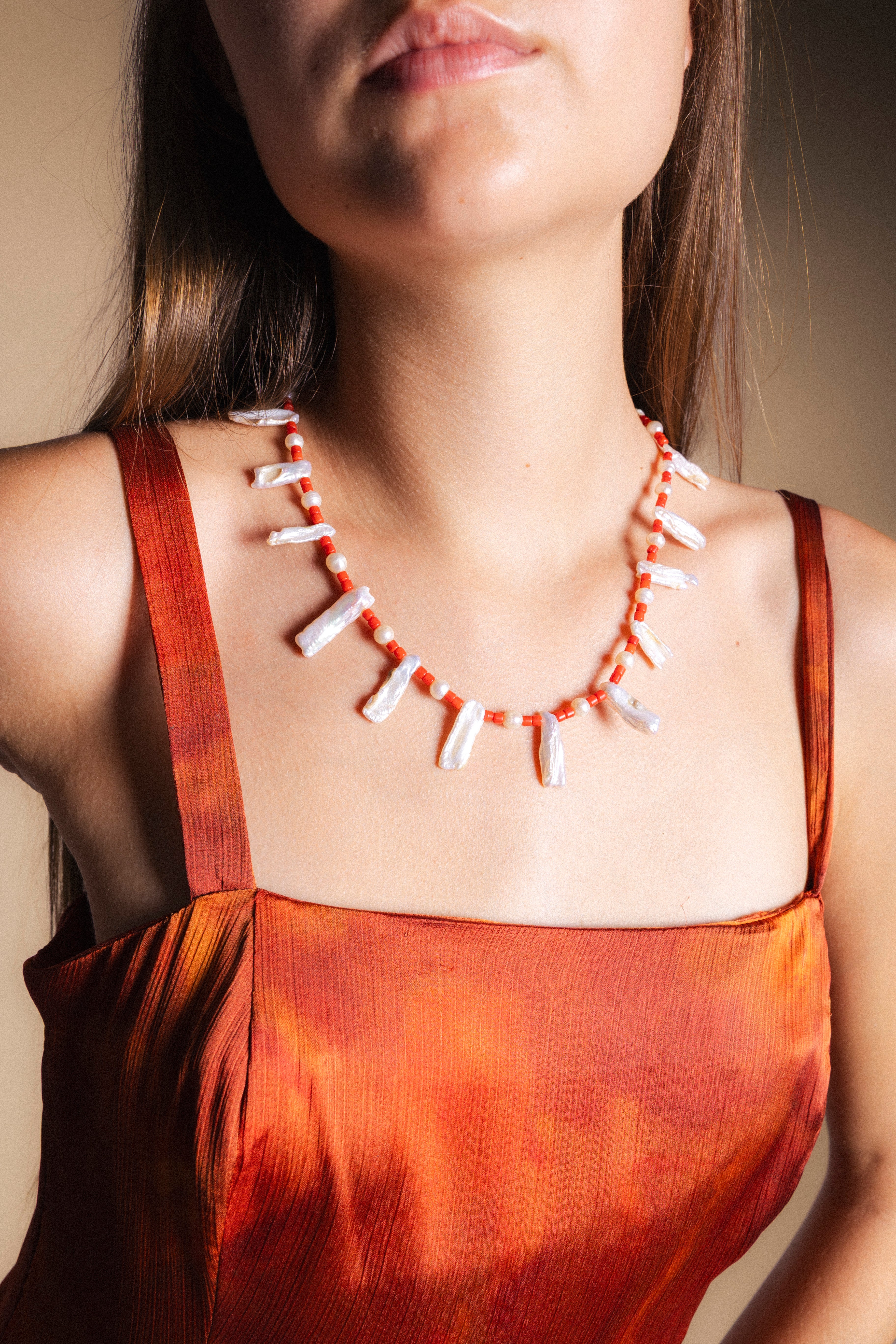 Collar Nácar y Corales Co71-The Nook Store
