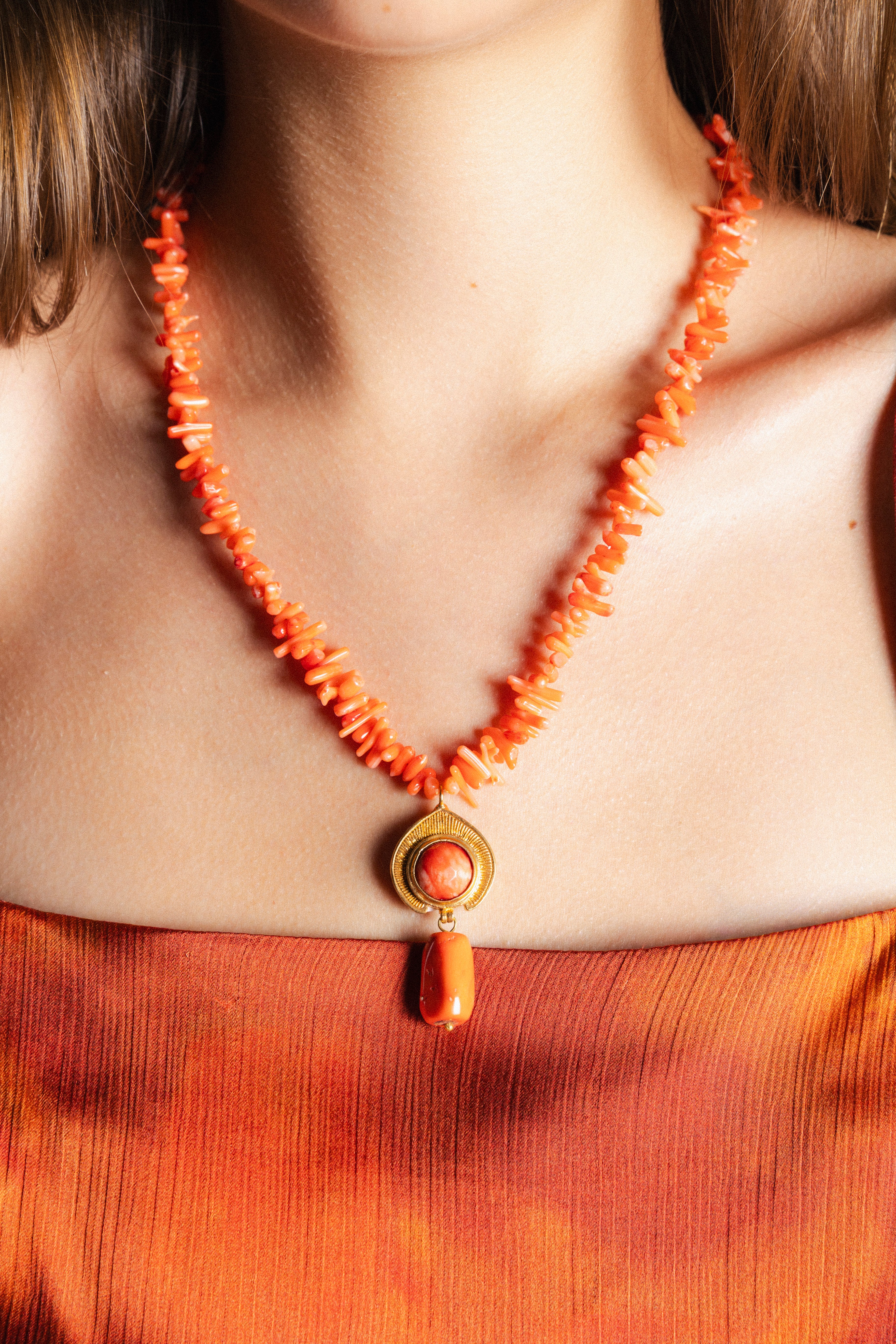 Collar Cecile Corales CO03-The Nook Store