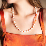 Collar Perlas y Corales Co70-The Nook Store