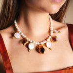 Collar Perlas y Granadas Co80-The Nook Store