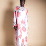 Vestido Batte Crudo Flor Con Tallo Vest40-The Nook Store
