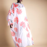 Vestido Batte Crudo Flor Con Tallo Vest40-The Nook Store