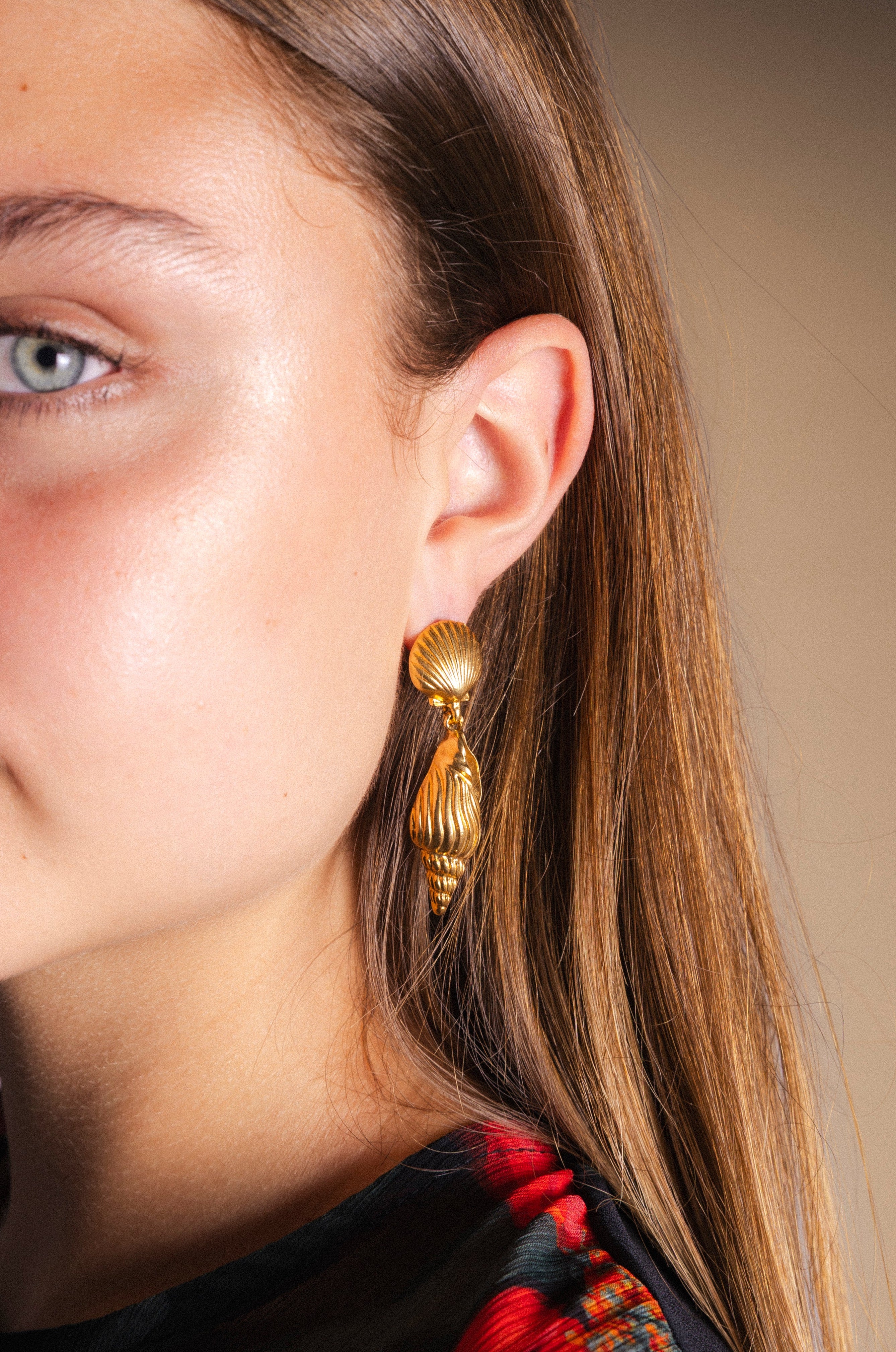 Pendientes Shell PEN272-The Nook Store