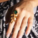Anillo Hojas Granada AN50-The Nook Store
