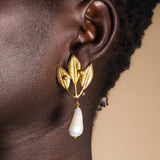 Pendientes Rama Nácar PEN246-The Nook Store