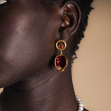 Pendientes Granada circle PEN70-The Nook Store