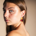 Pendientes Hoja Granada PEN139-The Nook Store