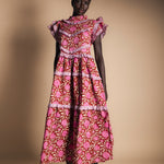 Vestido Lomba Granadas Rosa Vest52-The Nook Store
