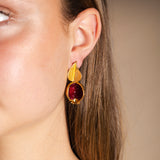 Pendientes Hoja Granada PEN139-The Nook Store