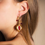 Pendientes Granada Rama Perlas PEN189-The Nook Store