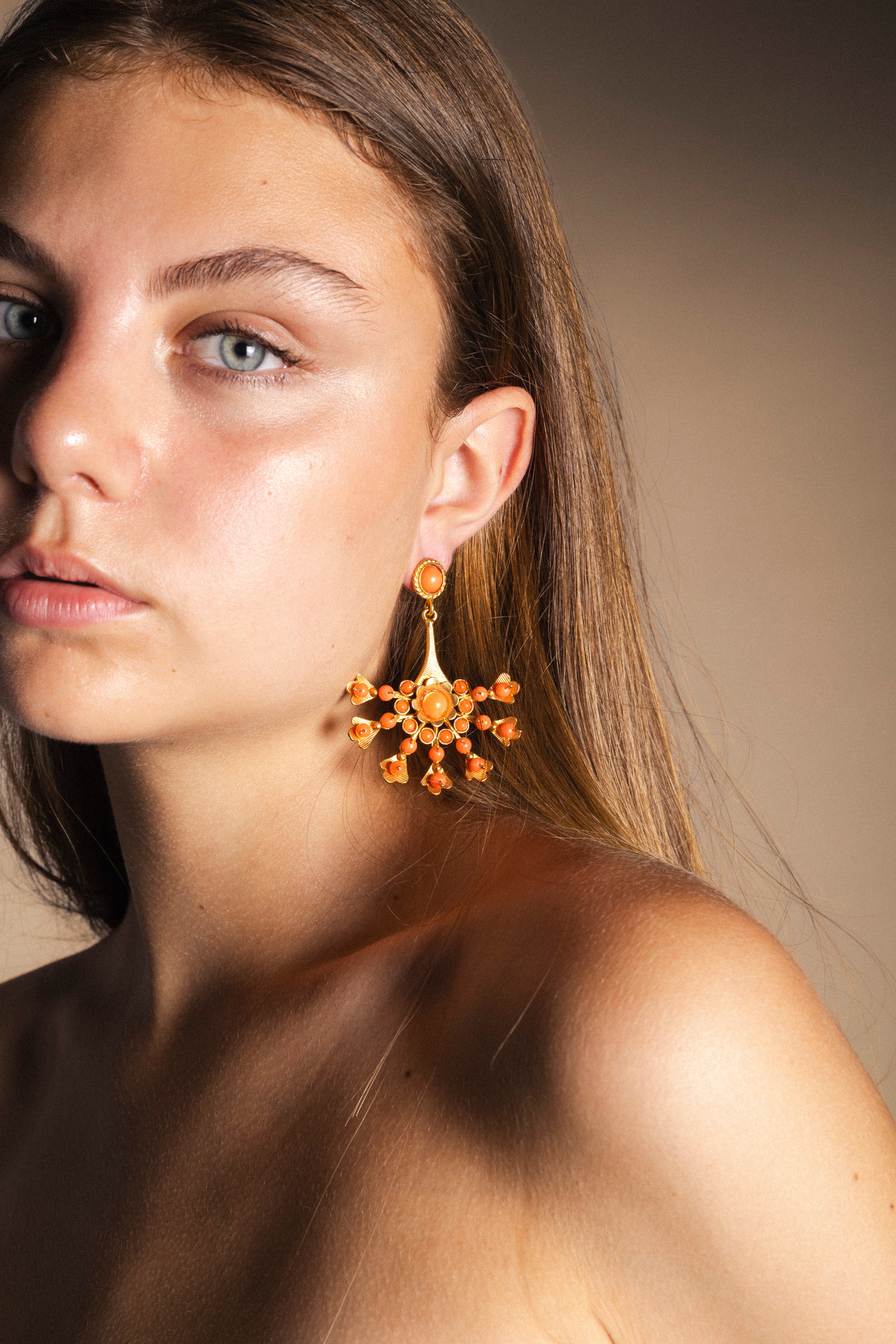 Pendientes Abanico PEN171-The Nook Store