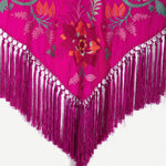 Mantón Niña India Fucsia 1M367-The Nook Store