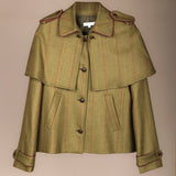 Chaqueta Amanda Verde Kaki Rayas Burdeos y Verdes CHQ37