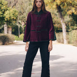 Chaqueta Acolchada Madeline Burdeos MAD04