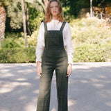 Peto Franchesca Verde Cuadros Azul