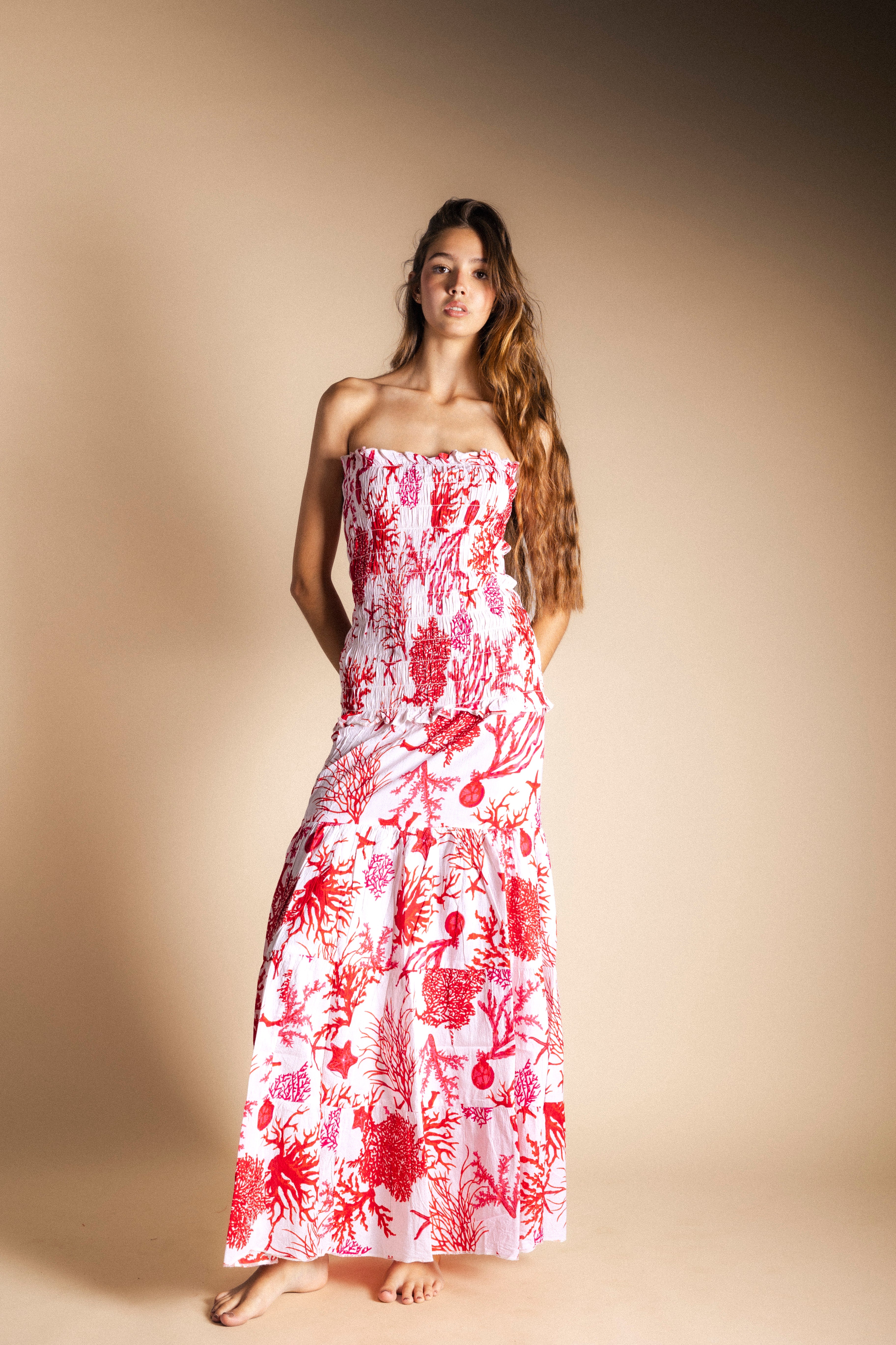 Vestido Gadea Corales Vest36-The Nook Store