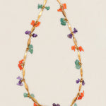 Collar Coral Green, Purple and Gold CO11-The Nook Store