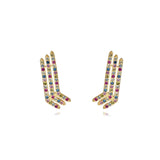 Pendientes Curvados Circonita PEN20