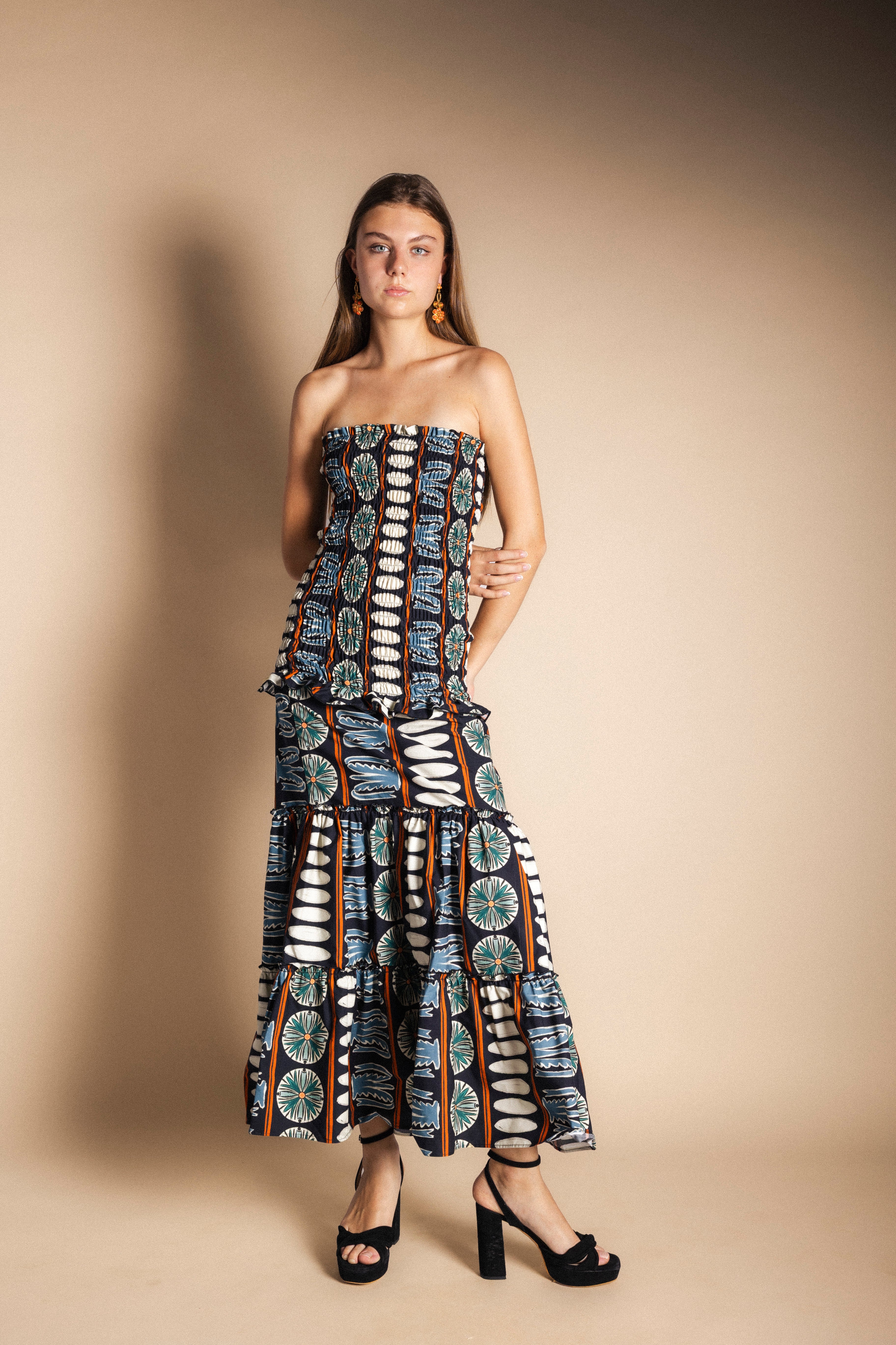 Vestido Gadea Kalima Negro Vest65-The Nook Store
