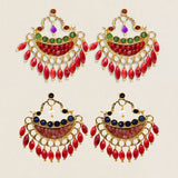 Pendientes Abanico Oval PEN213-The Nook Store
