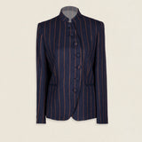 Chaqueta Emily Azul Marino Rayas CHQ21
