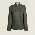 Chaqueta Emily Verde Kaki Rayas Malvas CHQ32 thenookstore-new