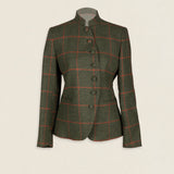 Chaqueta Emily Verde Cuadros Teja CHQ24