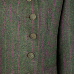 Chaqueta Emily Verde Kaki Rayas Malvas CHQ32 thenookstore-new